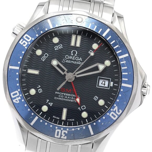 OMEGA Seamaster Diver 300 2535.80 GMT Coaxial Automatic Men's Watch_896154 - Picture 1 of 6